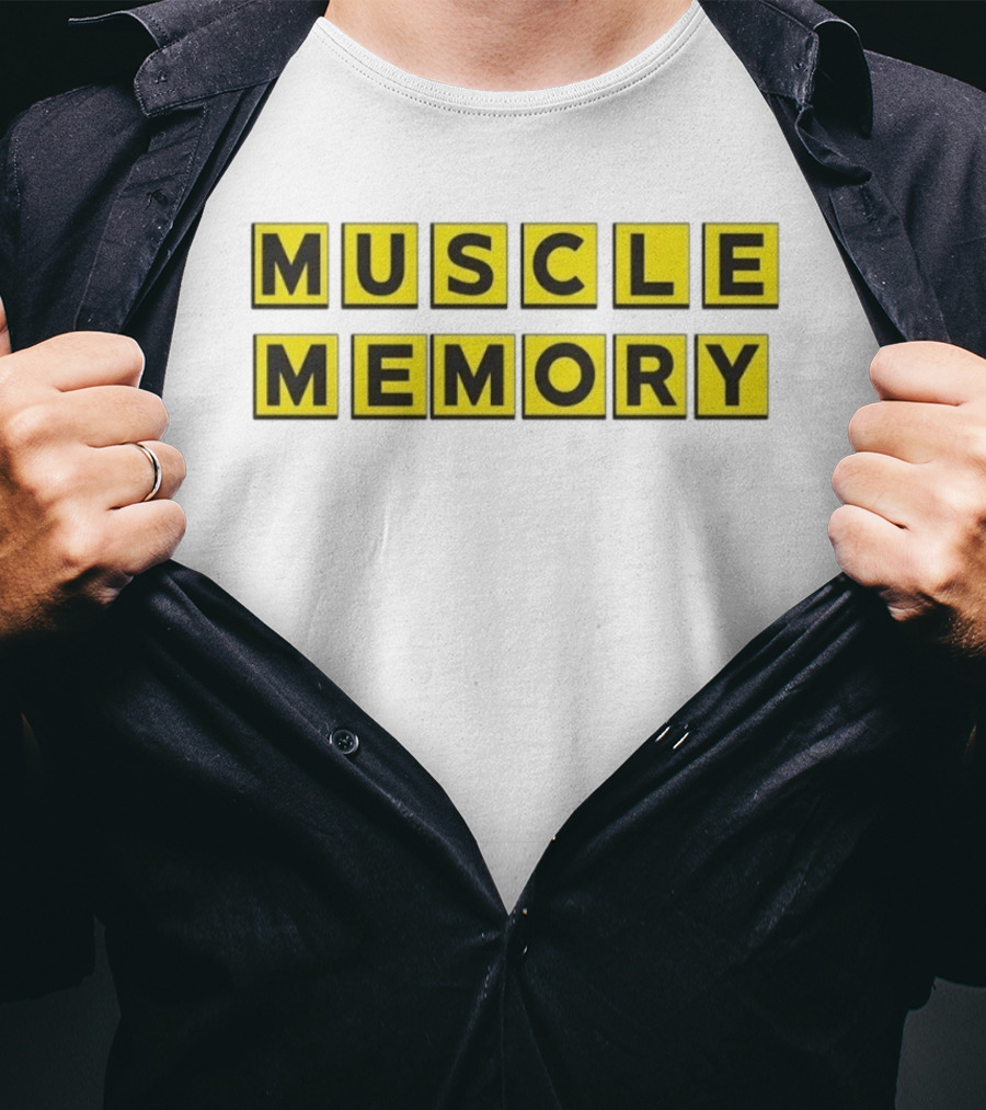 Muscle Memory Fitness Gym Workout Bodybuilding Motivation T-Shirt