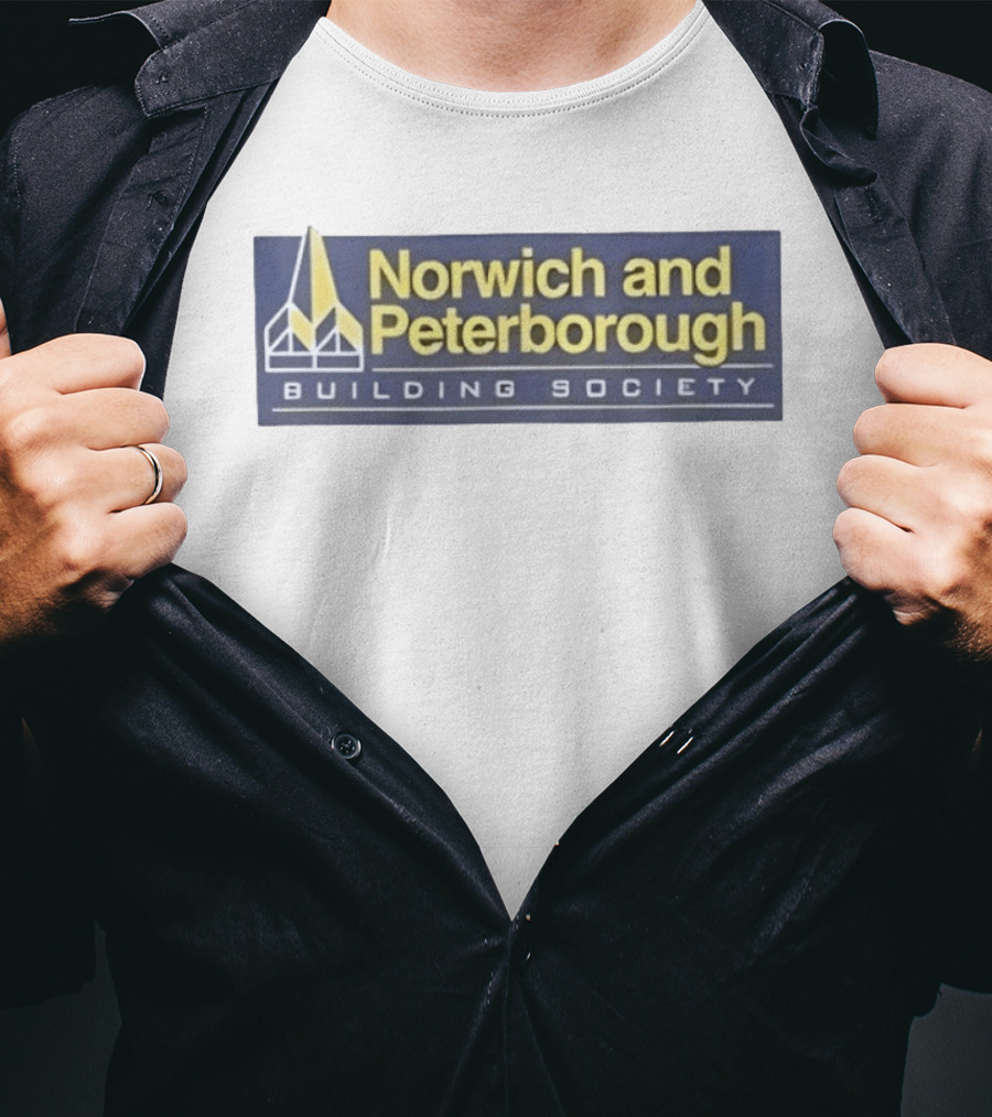Norwich And Peterborough Building Society Emblem And Name T-Shirt