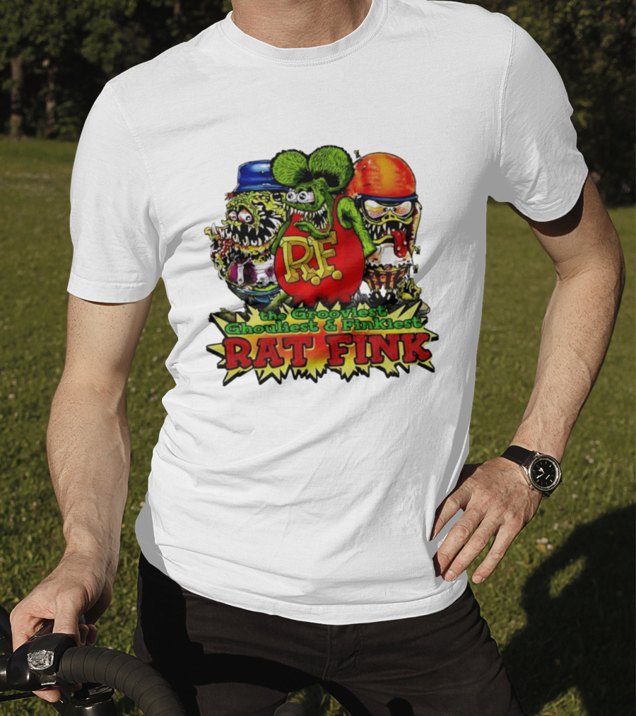 Grooviest Ghouliest Finkiest Rat Fink R.F. T-Shirt