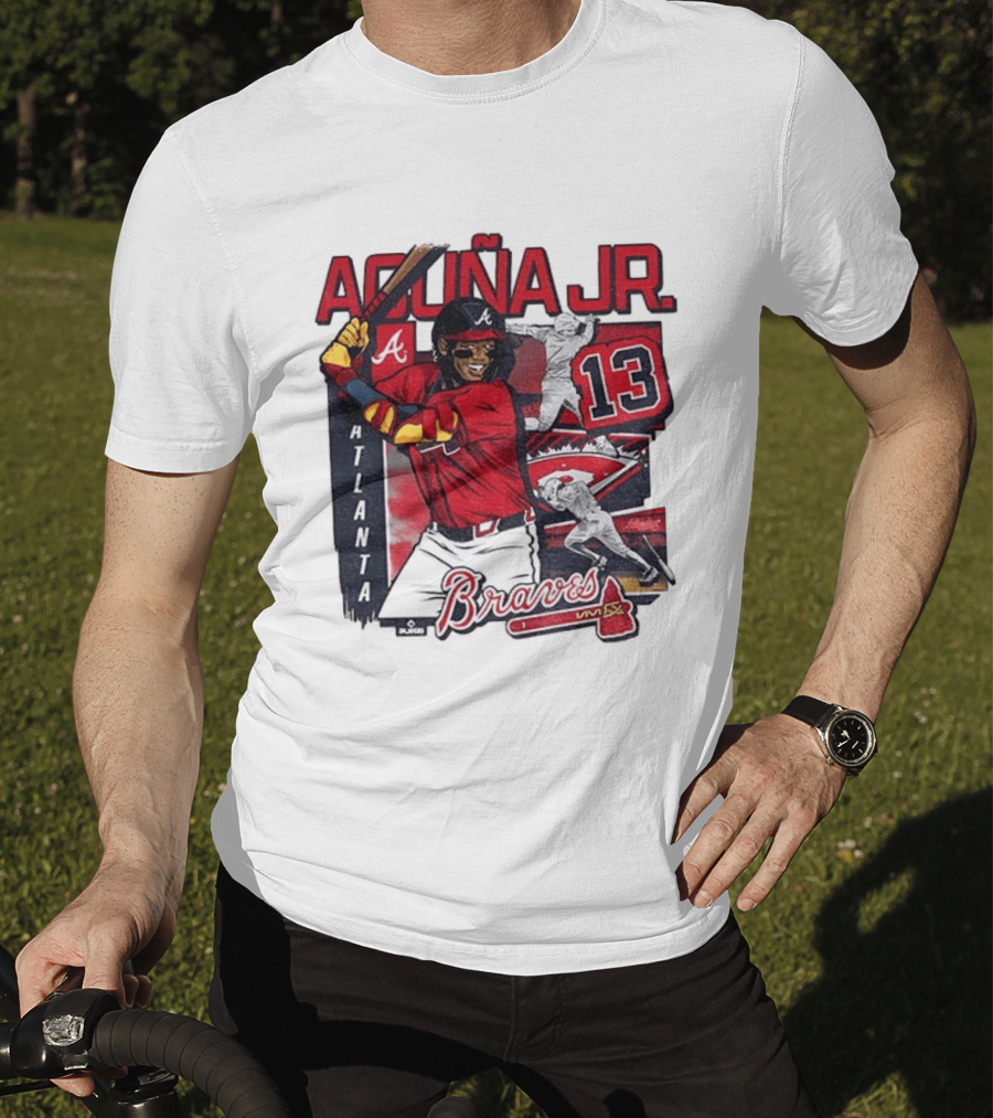 Acuña Jr. Atlanta Braves 13 Baseball Player MLB T-Shirt