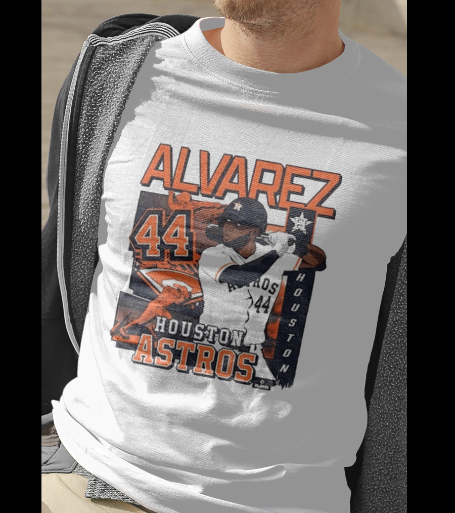 Yordan Alvarez 44 Houston Astros Player Edition MLB T-Shirt