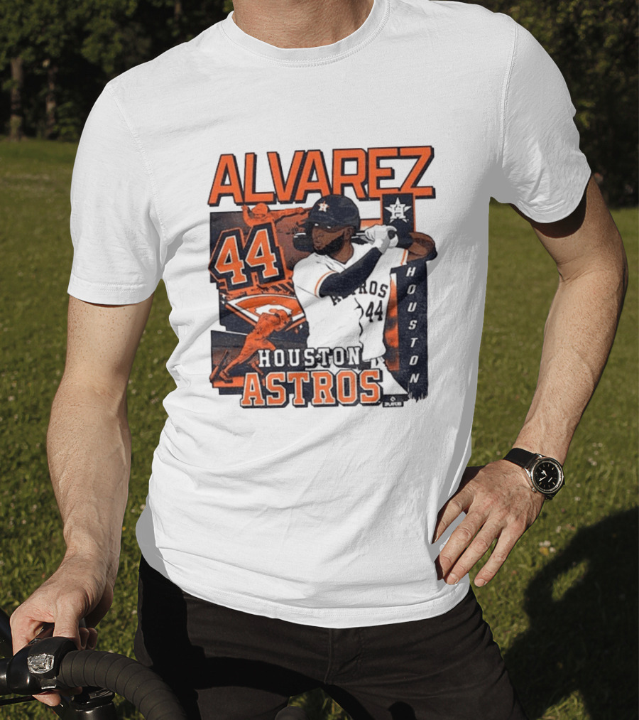 Yordan Alvarez 44 Houston Astros Player Edition MLB T-Shirt