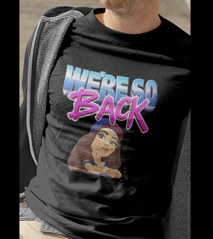 We're So Back Bitmoji Avatar Los Angeles Dodgers T-Shirt