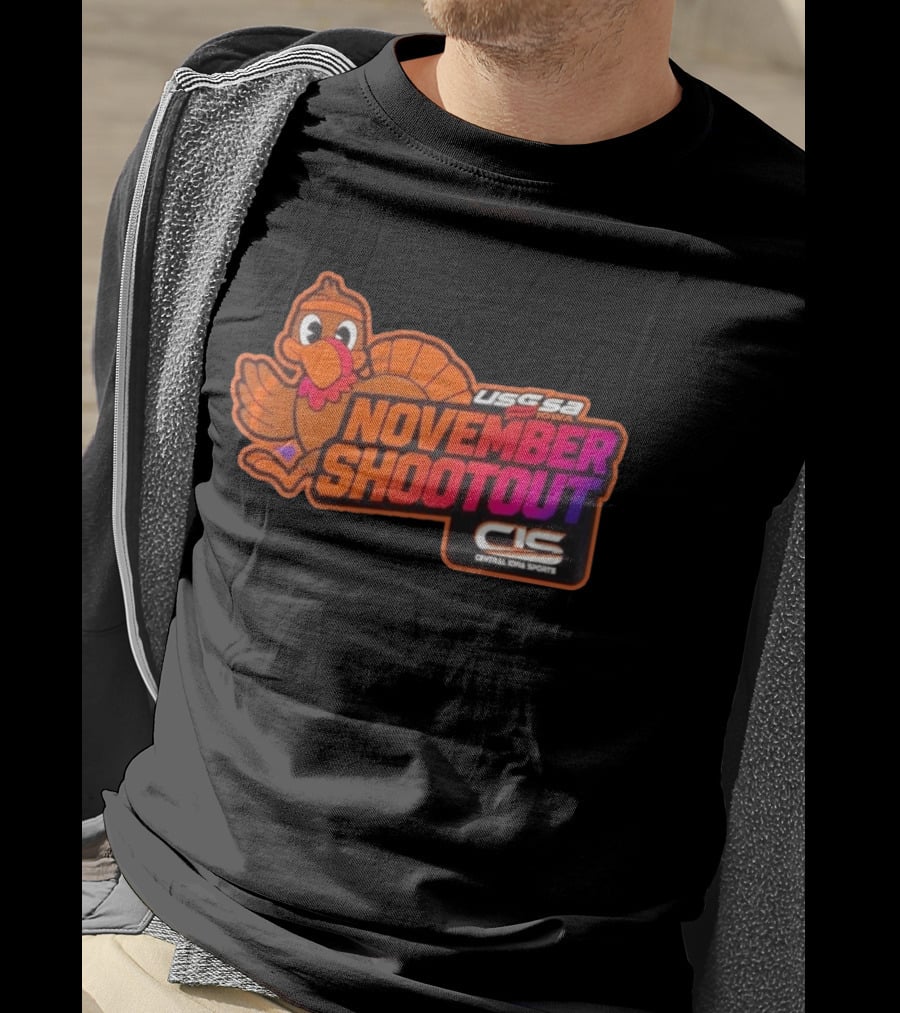 USSSA Iowa November Shootout CIS Central Iowa Sports Turkey 2026 T-Shirt