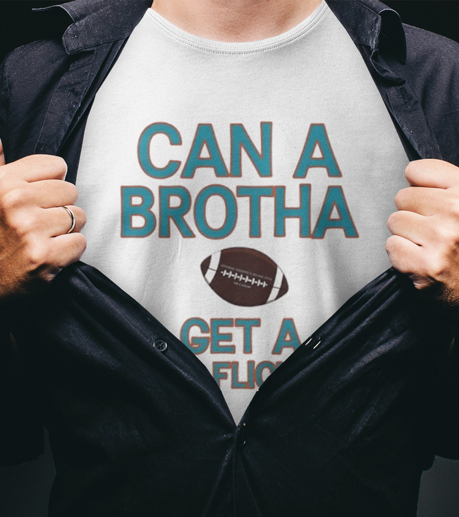 Can A Brotha Get A Flea Flicker Miami Dolphins Hochman Crowder And Solana Show Football T-Shirt