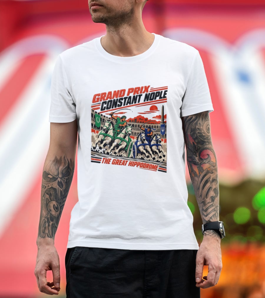 Grand Prix Constantinople Chariot Racers The Great Hippodrome T-Shirt