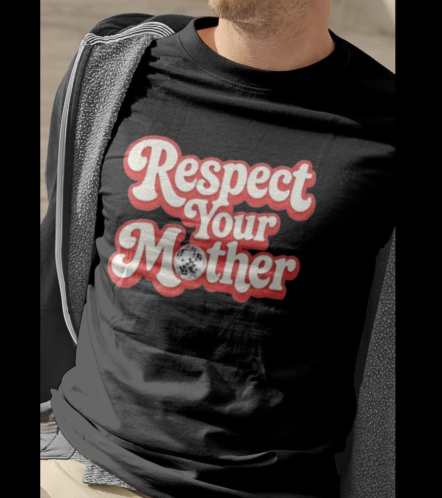 Respect Your Mother Soccer Ball 2026 T-Shirt