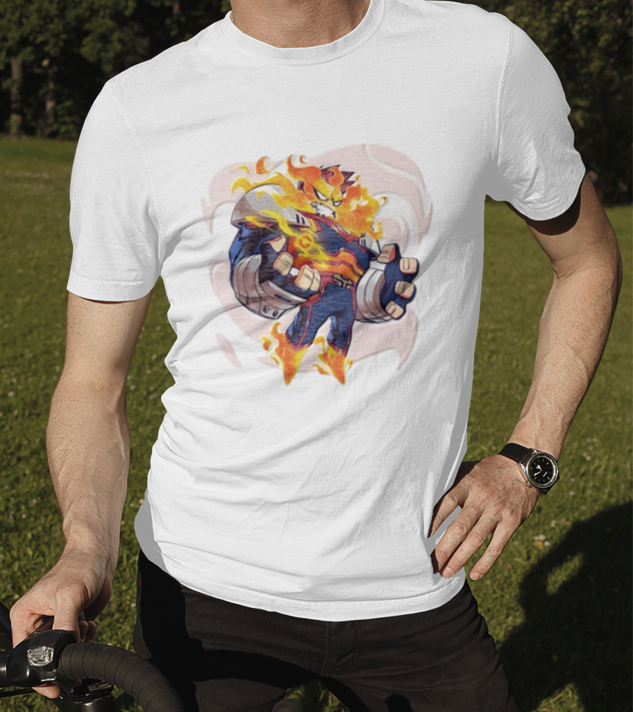 Endeavor My Hero Academia Fiery Flame T-Shirt