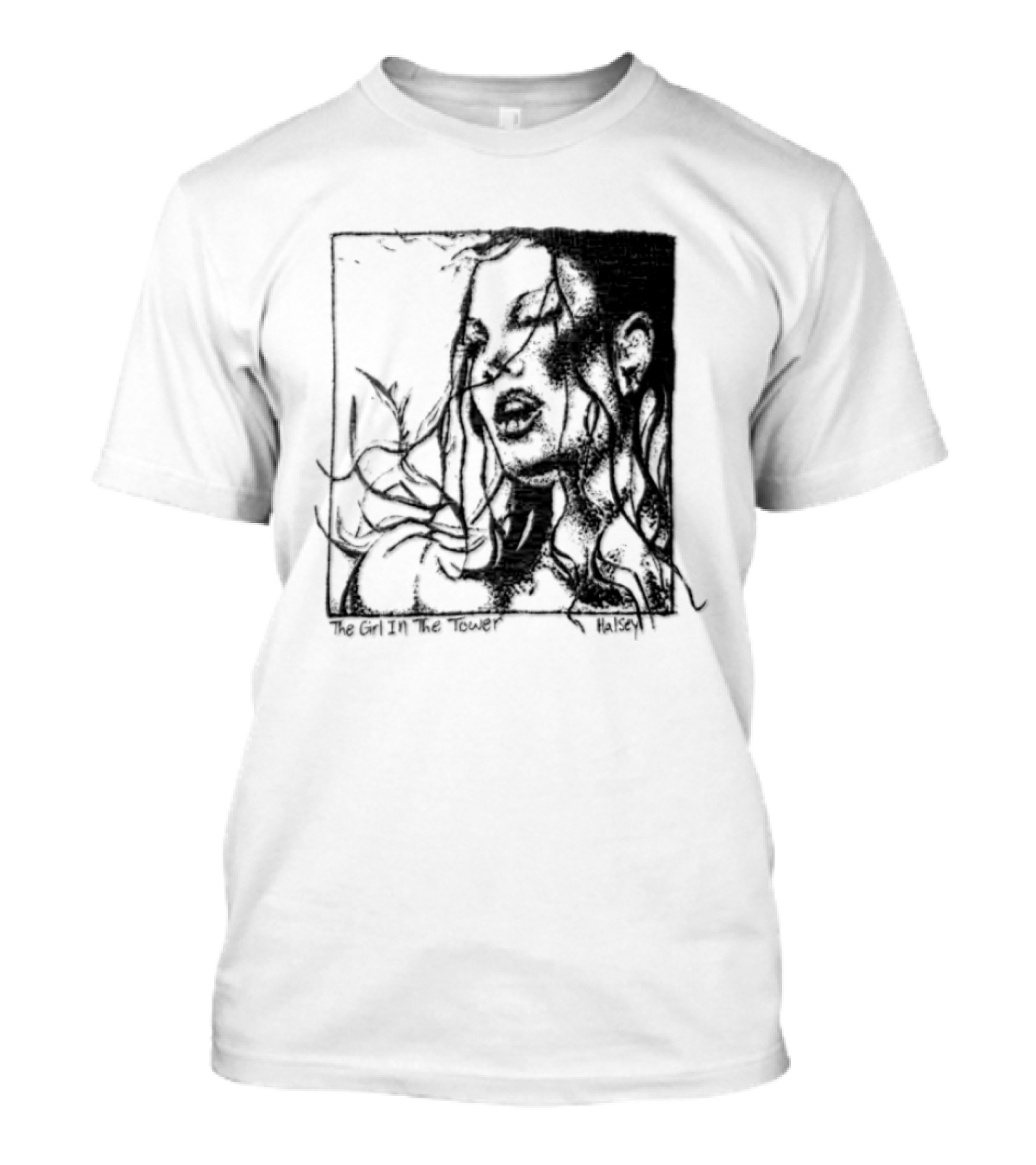 Halsey The Girl In The Tower Enchanted Forest Shadows T-Shirt