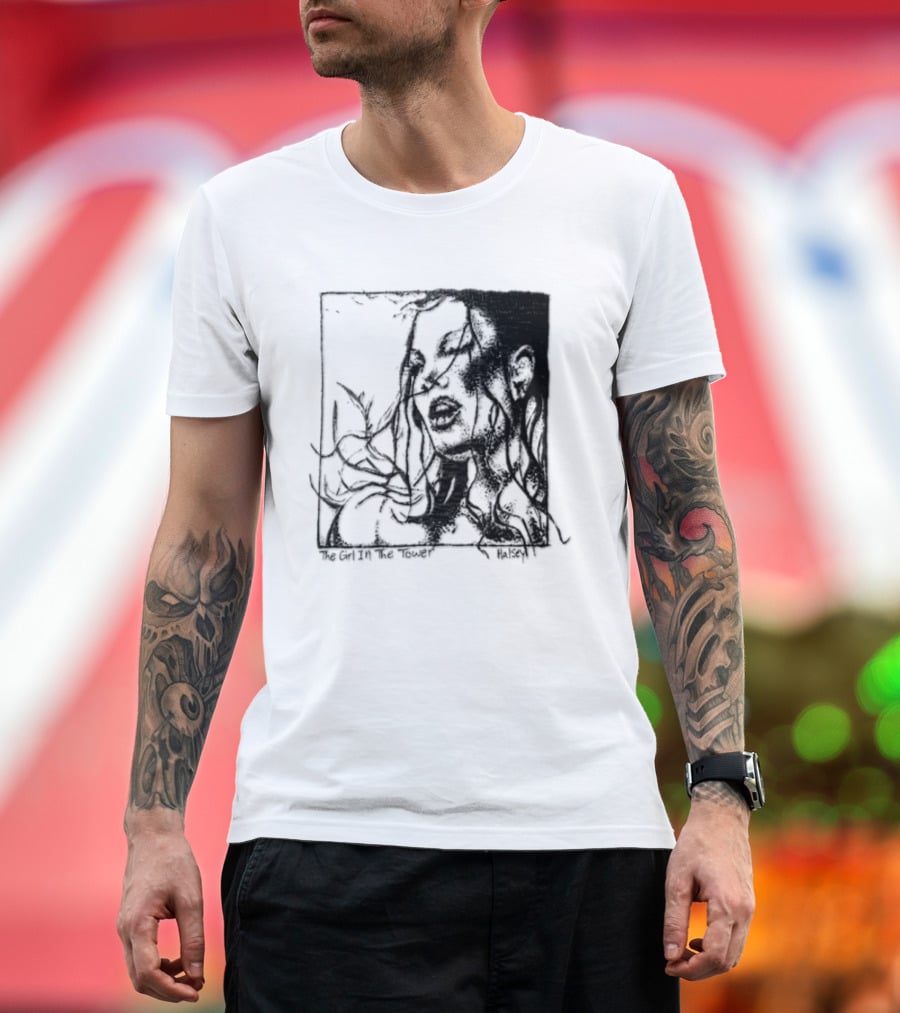 Halsey The Girl In The Tower Enchanted Forest Shadows T-Shirt