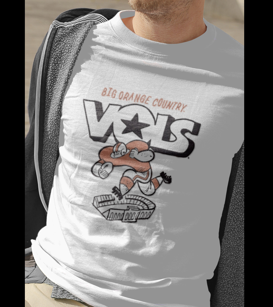 Big Orange Country Vols Football Neyland Stadium Tennessee Volunteers T-Shirt