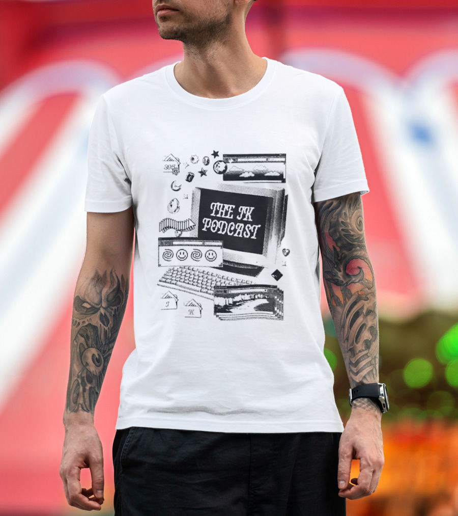 The JK Podcast 305 Computer Y2K Nostalgia Vintage Tech T-Shirt
