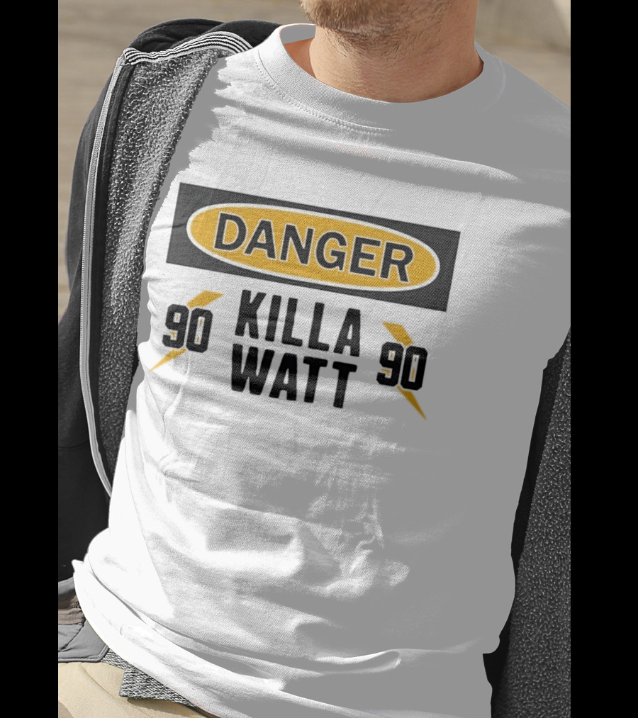 Danger Killa Watt 90 Pittsburgh Steelers TJ Watt T-Shirt