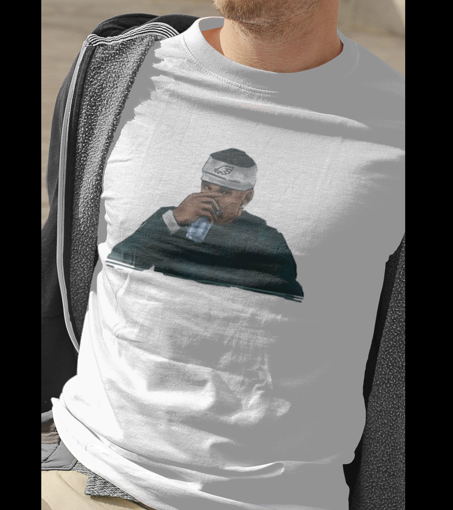Philadelphia Eagles Jalen Hurts Hydration Headband T-Shirt