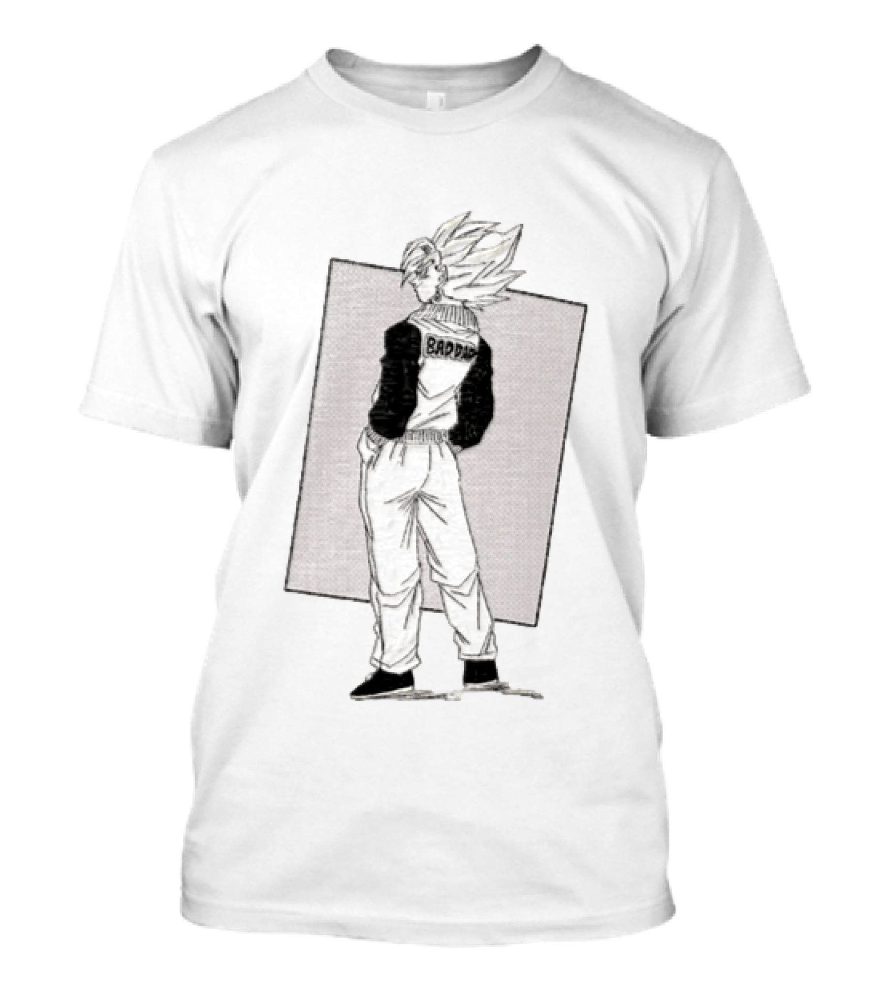 Vegito Dragon Ball Z BADDAD Jacket Iconic Saiyan Fusion T-Shirt