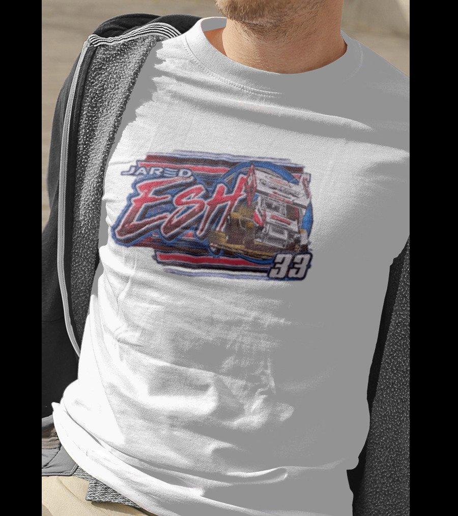 Jared Esh 33 Sprint Car Racing Ezra's Point Competition T-Shirt