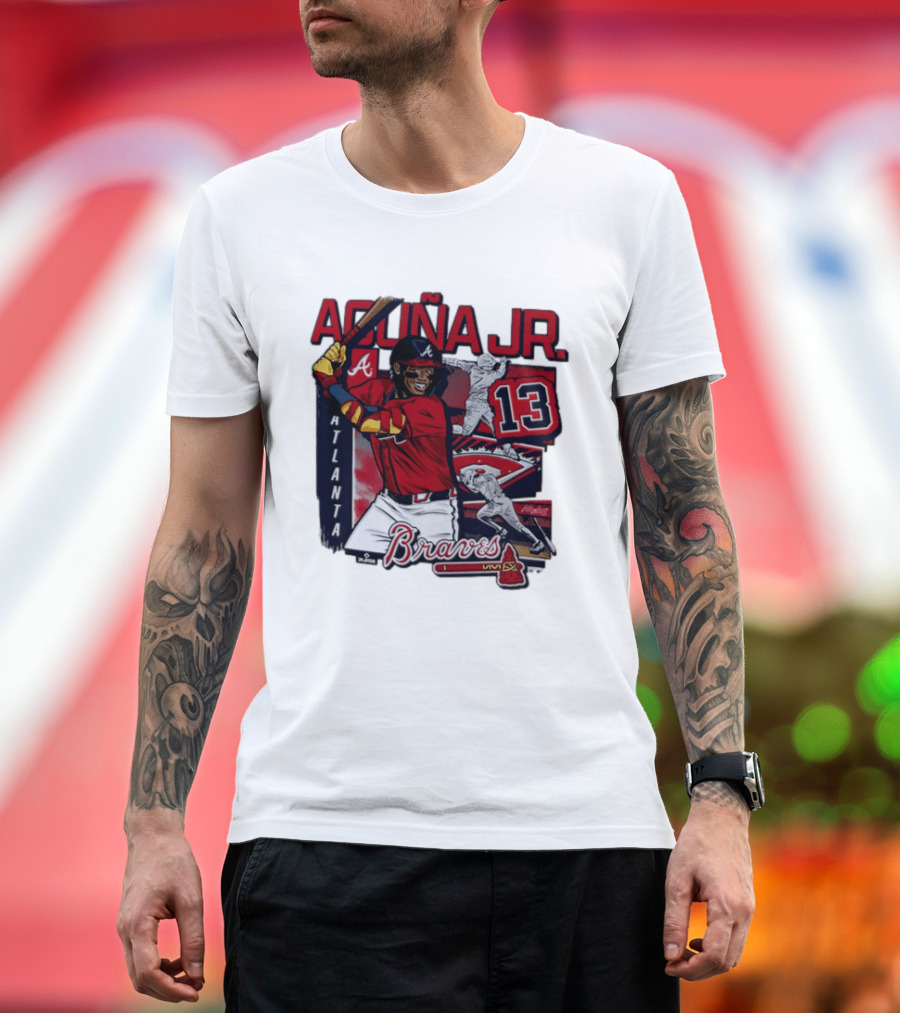 Ronald Acuna Jr. 13 Atlanta Braves 2026 Baseball MLB T-Shirt