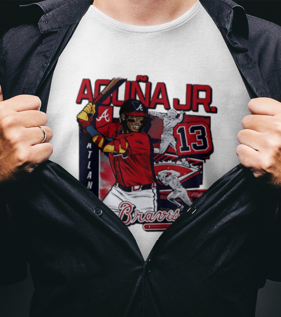 Ronald Acuna Jr. 13 Atlanta Braves 2026 Baseball MLB T-Shirt