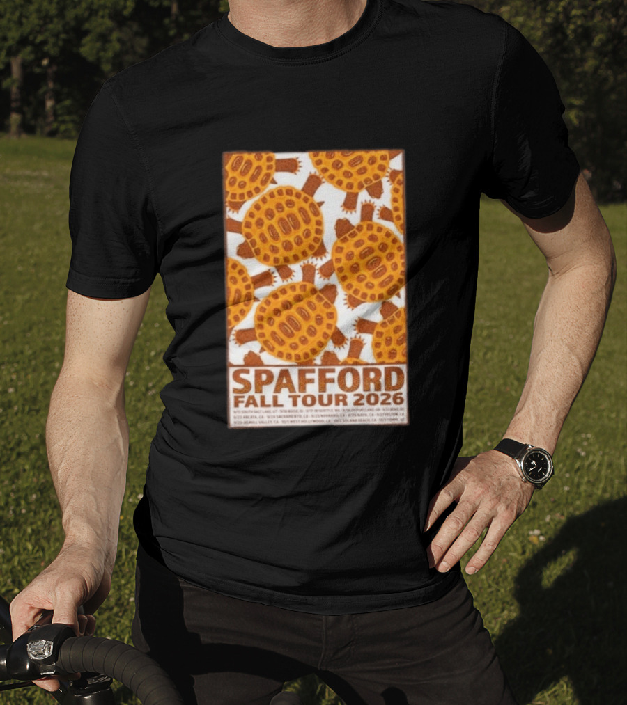 Spafford Fall Tour 2026 Turtles And Tour Dates T-Shirt