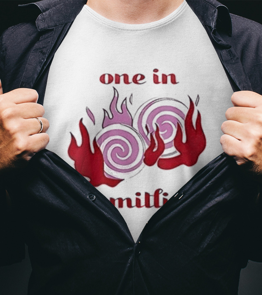 Twice One In A Million Spiral Flames Graphic 10th Anniversary Film And Album T-Shirt