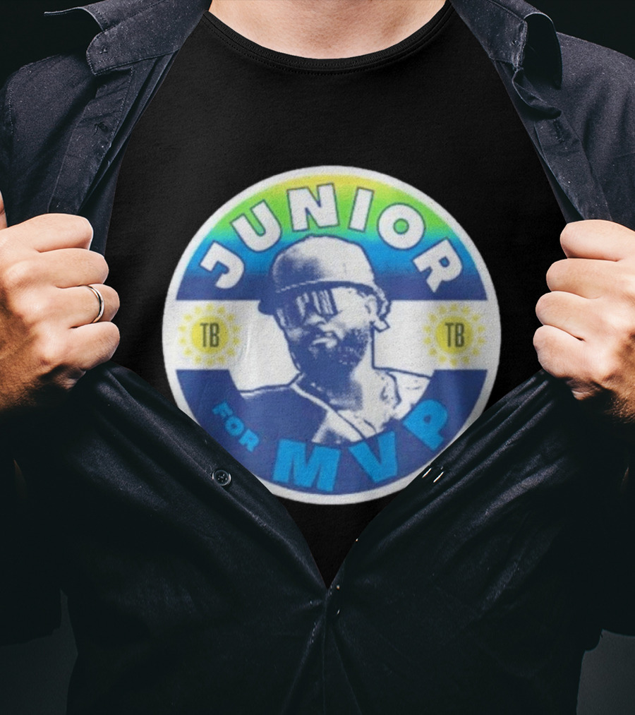 Junior For MVP TB Rays Baseball Fan T-Shirt