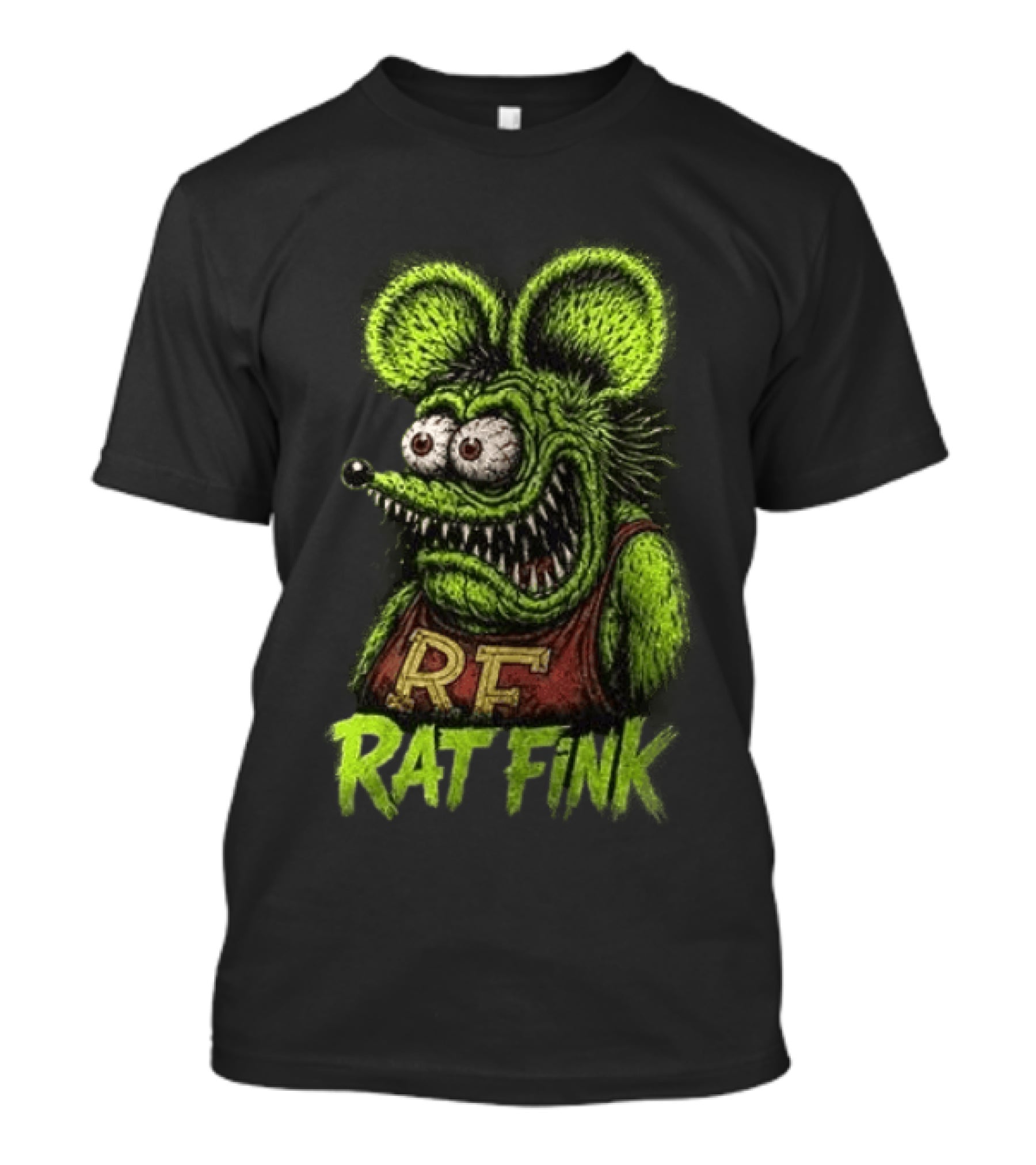 Rat Fink Kustom Kulture Born To Ride Weird RF T-Shirt