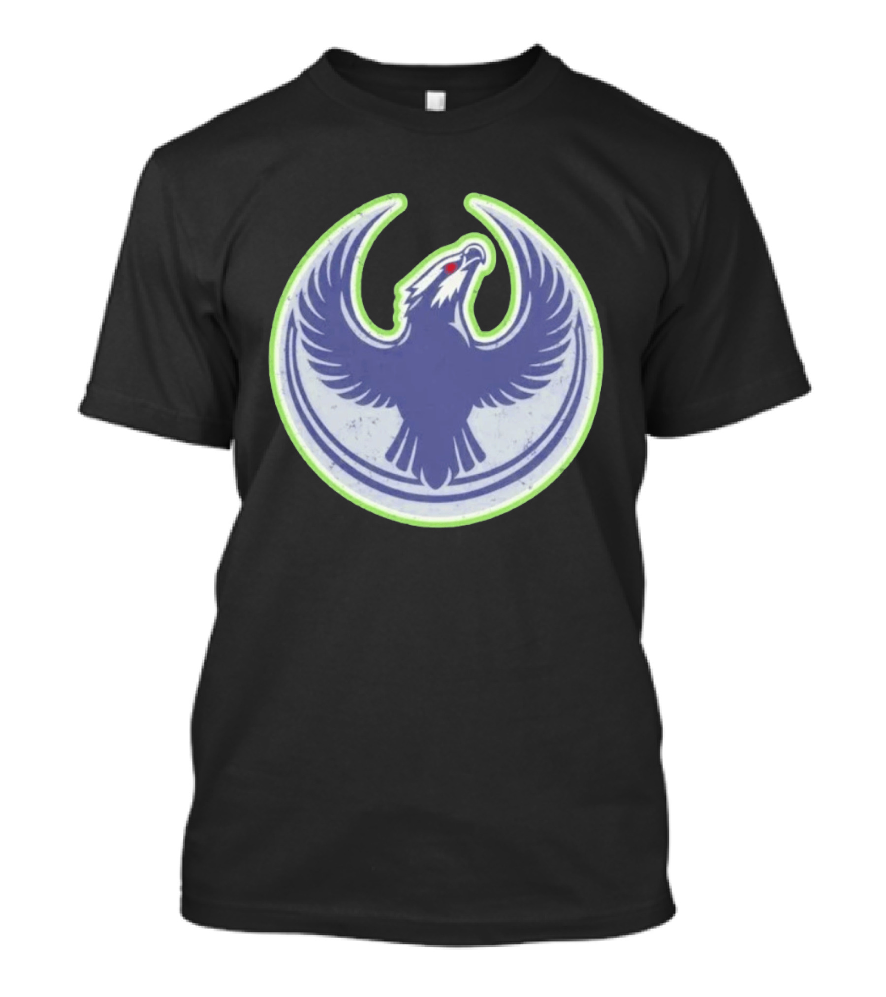 Seattle Rebel Alliance Distressed Eagle T-Shirt