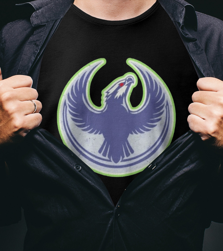 Seattle Rebel Alliance Distressed Eagle T-Shirt