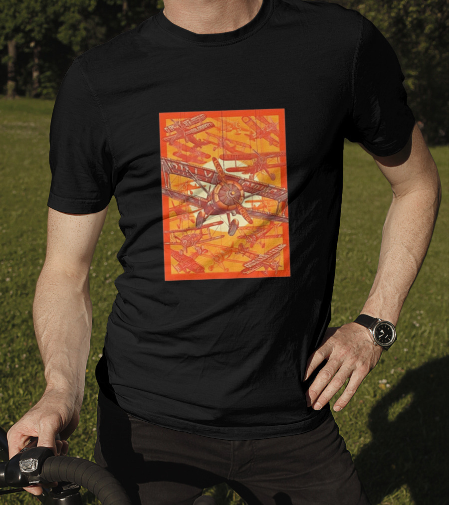 Biplane Airshow Eugene And Austin Adventure T-Shirt