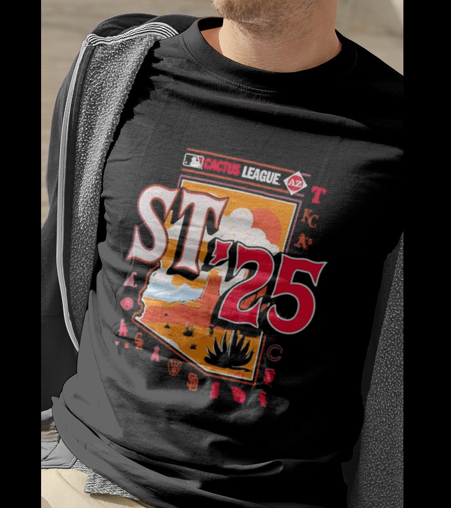 Cactus League 2025 Arizona Spring Training MLB AZ ST'25 T-Shirt