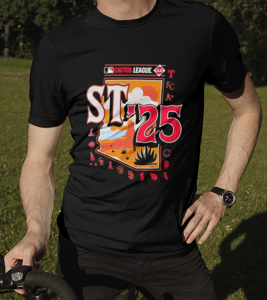 Cactus League 2025 Arizona Spring Training MLB AZ ST'25 T-Shirt