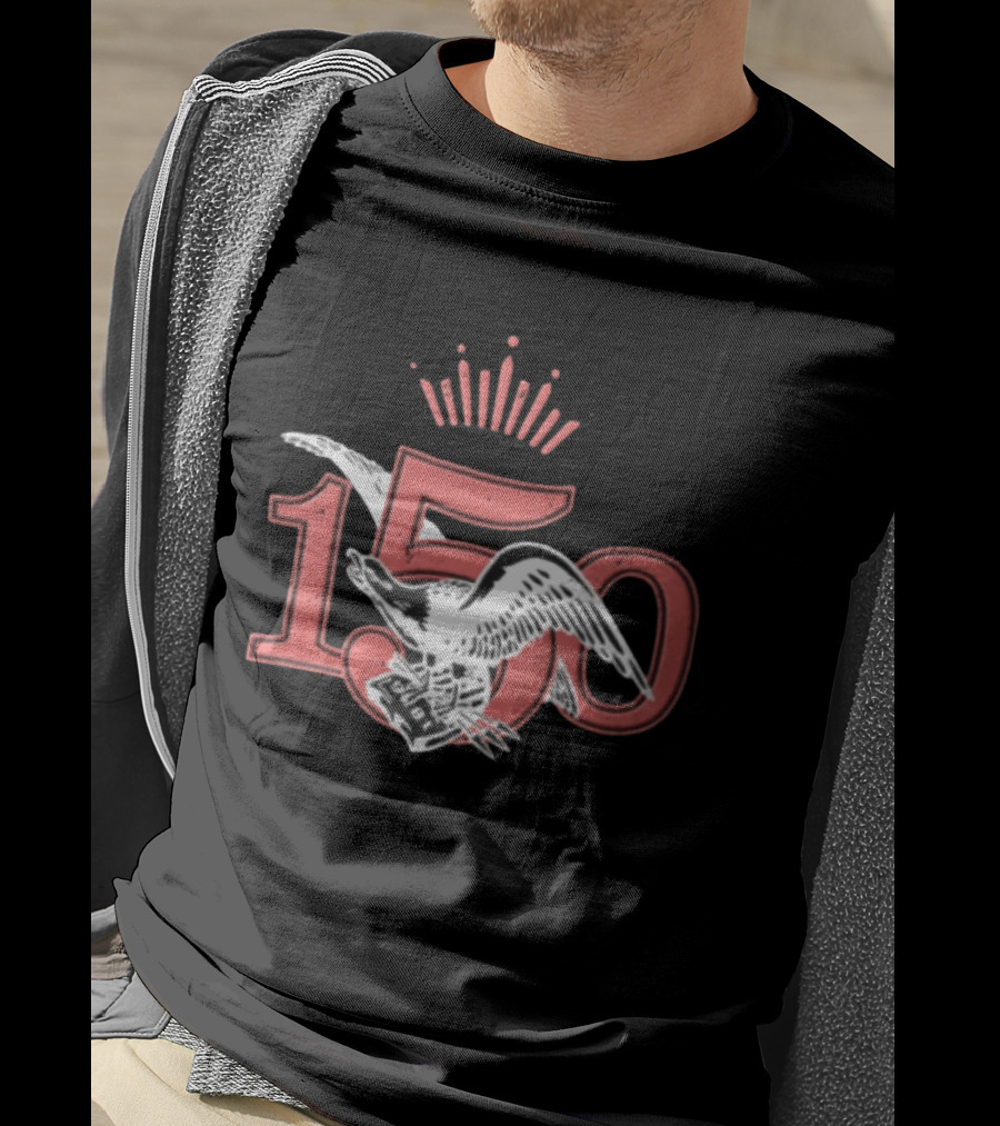 Texas A And M University 150th Anniversary 1876 Eagle Crown T-Shirt