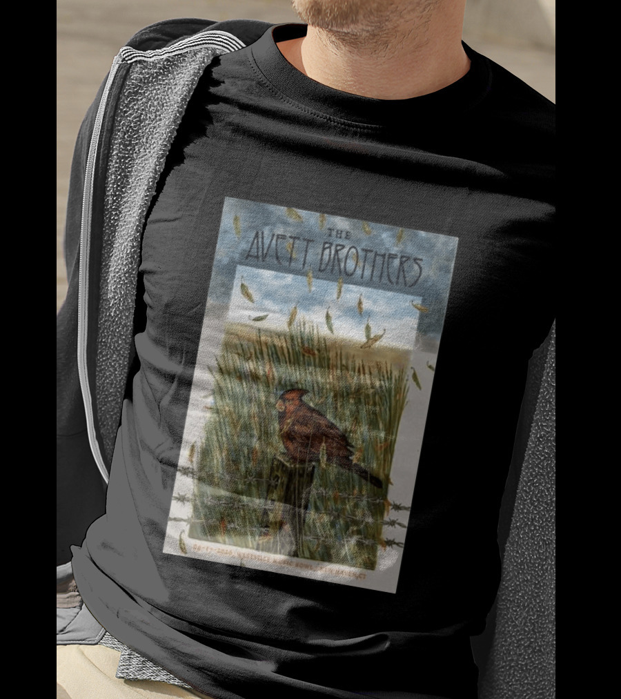 The Avett Brothers Westville Music Bowl New Haven CT Sep 17 2026 Cardinal In Field T-Shirt