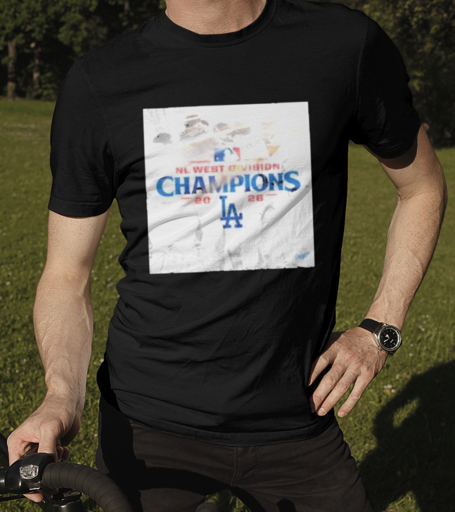 NL West Division Champions 2026 LA Dodgers MLB T-Shirt