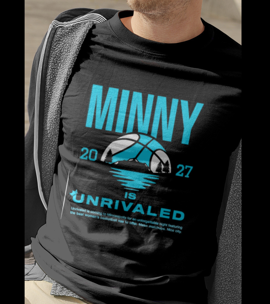 Minny 2027 Unrivaled Basketball Season 3 Bus Tour Event T-Shirt