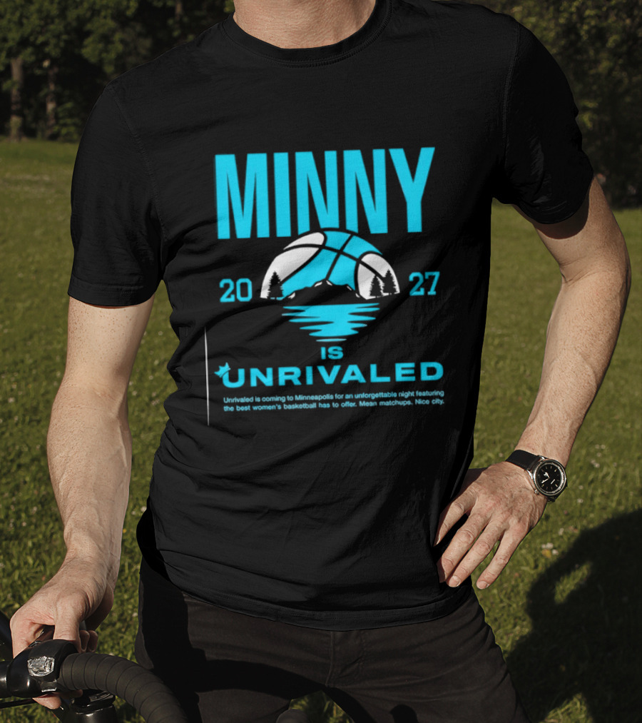 Minny 2027 Unrivaled Basketball Season 3 Bus Tour Event T-Shirt