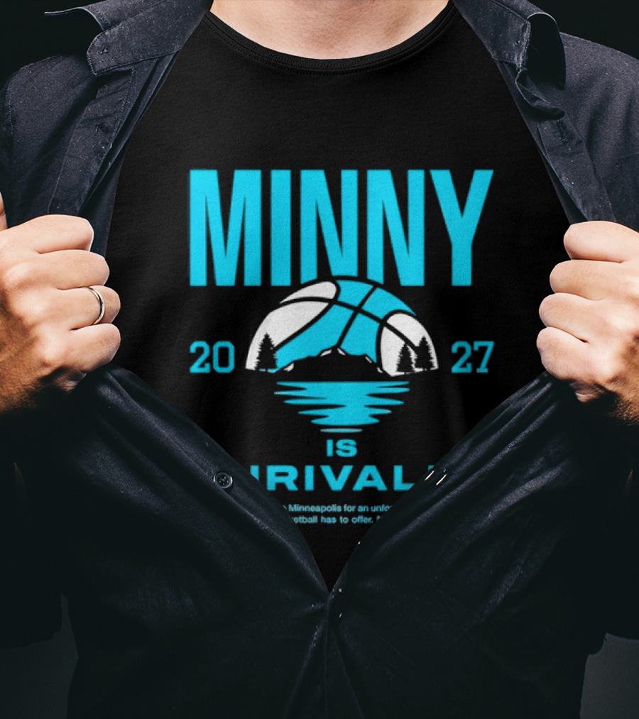 Minny 2027 Unrivaled Basketball Season 3 Bus Tour Event T-Shirt