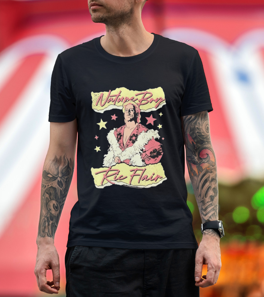 Nature Boy Ric Flair Distressed Vintage Wrestling T-Shirt