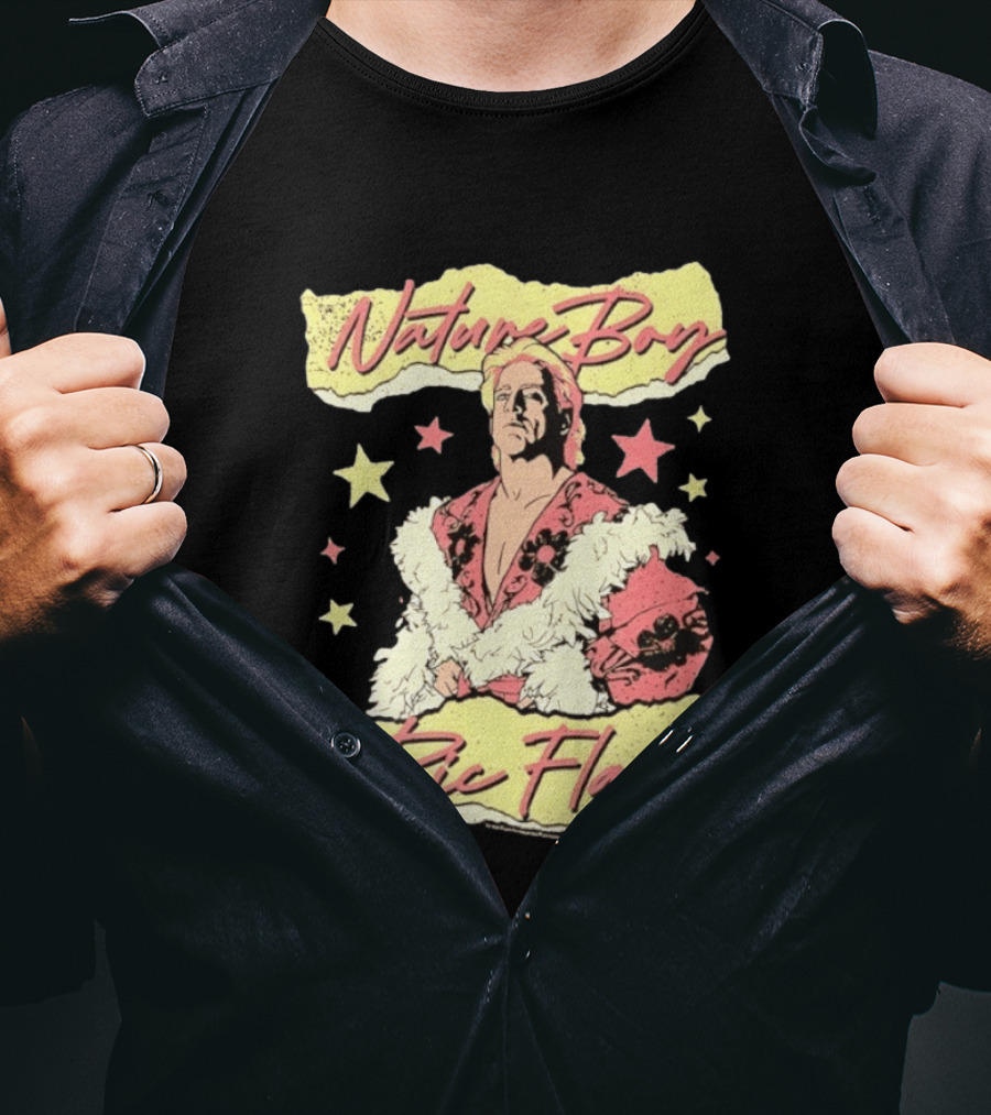Nature Boy Ric Flair Distressed Vintage Wrestling T-Shirt