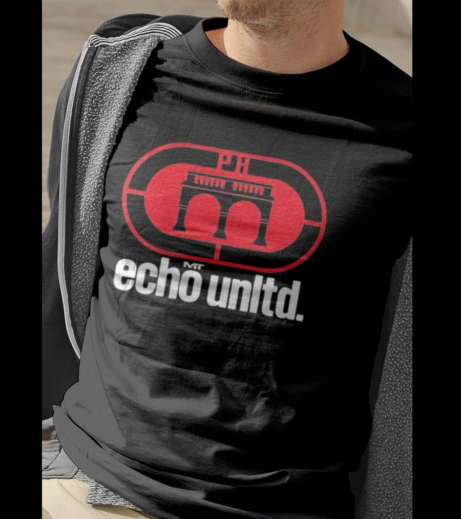 Echo Unltd Red Archway Icon Urban Fashion T-Shirt