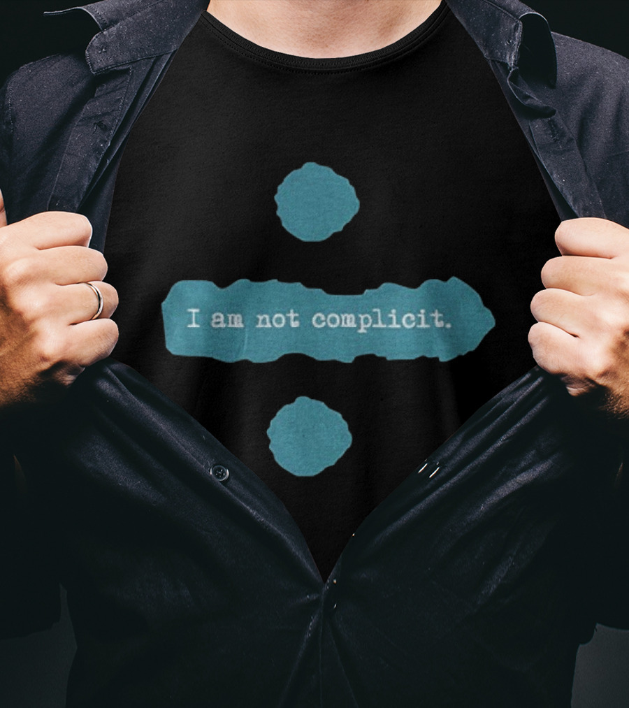 Ed Sheeran Divide Symbol I Am Not Complicit T-Shirt