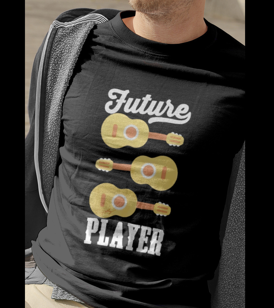 Future Dolly Guitar Music Player T-Shirt