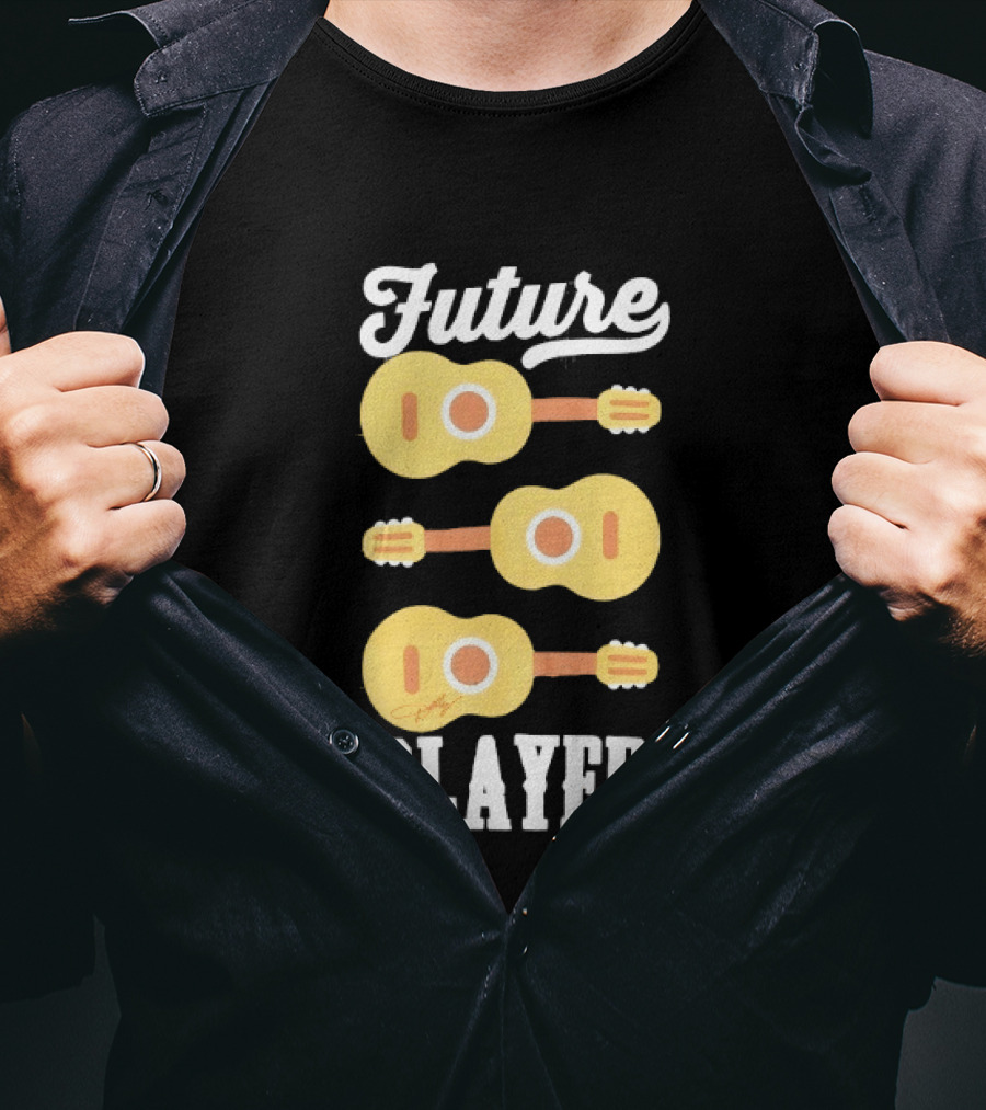 Future Dolly Guitar Music Player T-Shirt