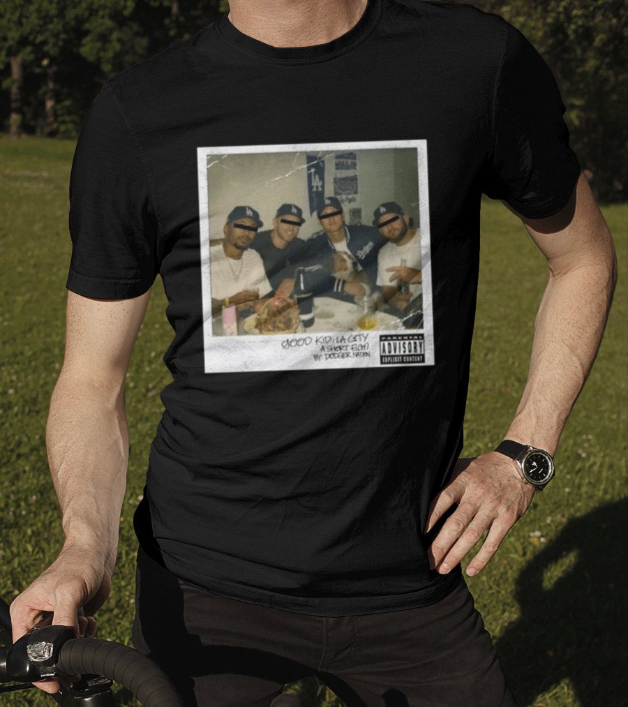 Good Kid La City A Short Film By Dodger Nation La Dodgers Baseball Team T-Shirt