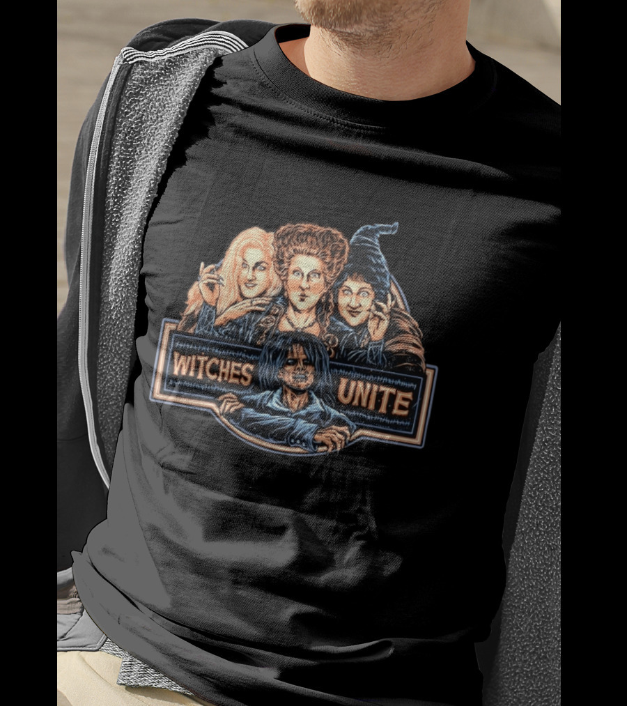Witches Unite Sanderson Sisters Halloween Hocus Pocus T-Shirt