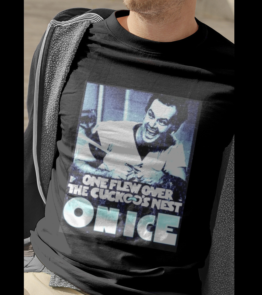 Jack Nicholson One Flew Over The Cuckoo's Nest On Ice T-Shirt