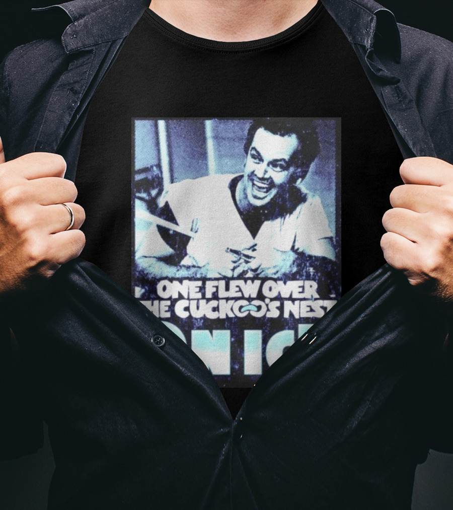Jack Nicholson One Flew Over The Cuckoo's Nest On Ice T-Shirt