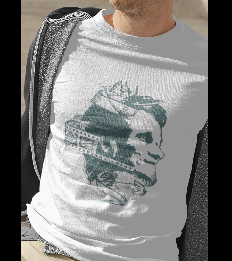 Abraham Lincoln Nautical Film Reel Image T-Shirt