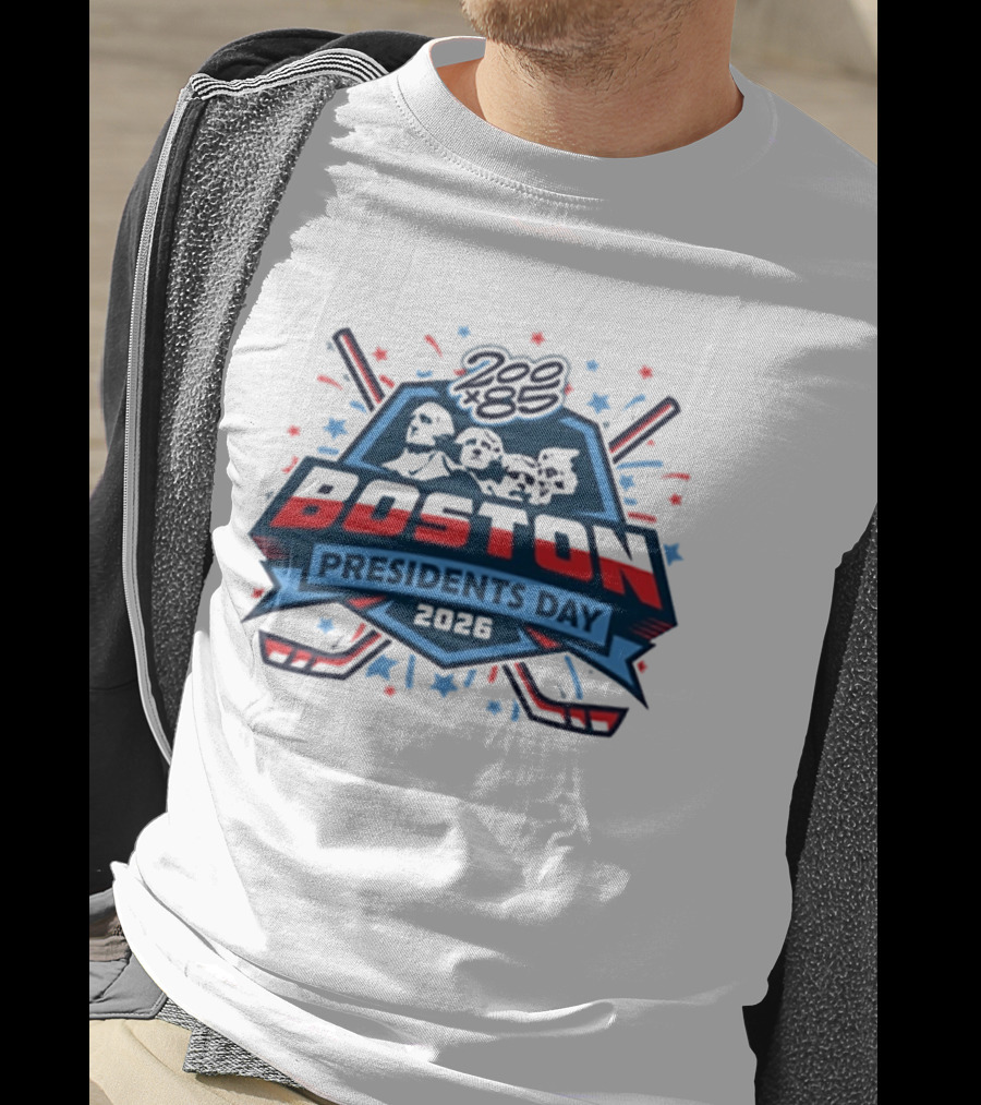 Boston Presidents Day 2026 200×85 Tournament Series T-Shirt