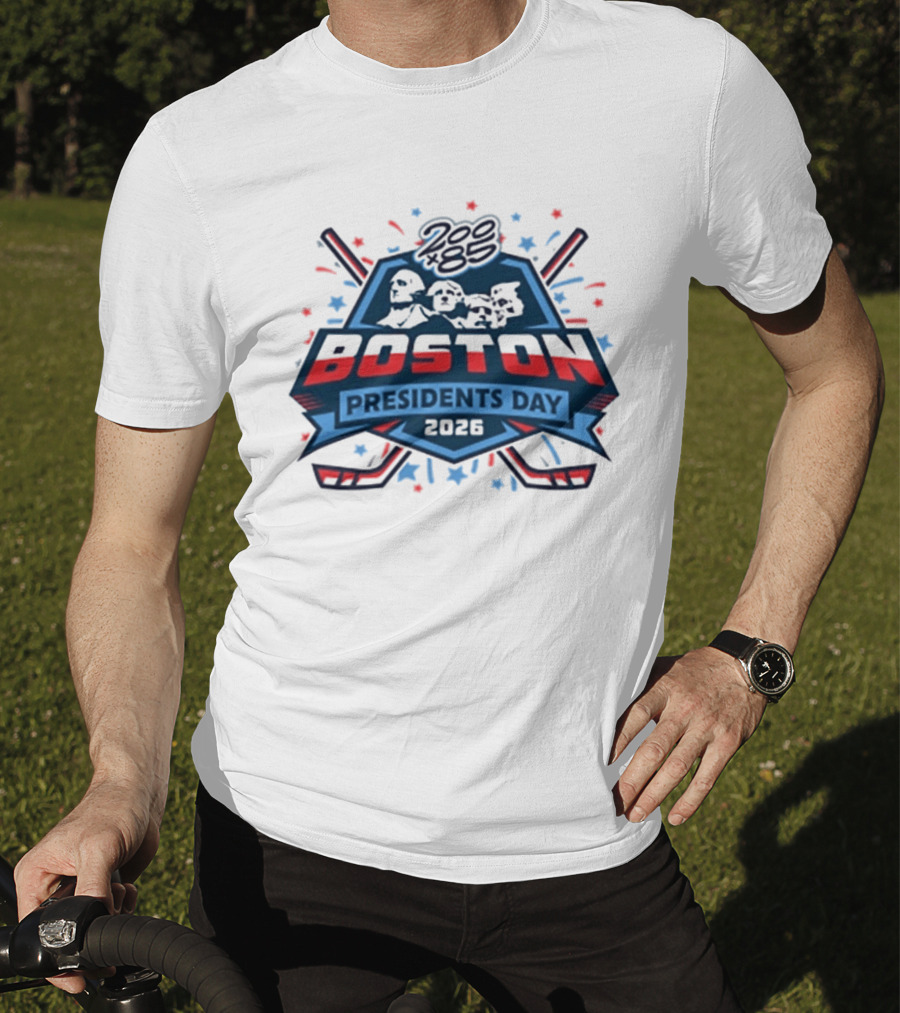 Boston Presidents Day 2026 200×85 Tournament Series T-Shirt